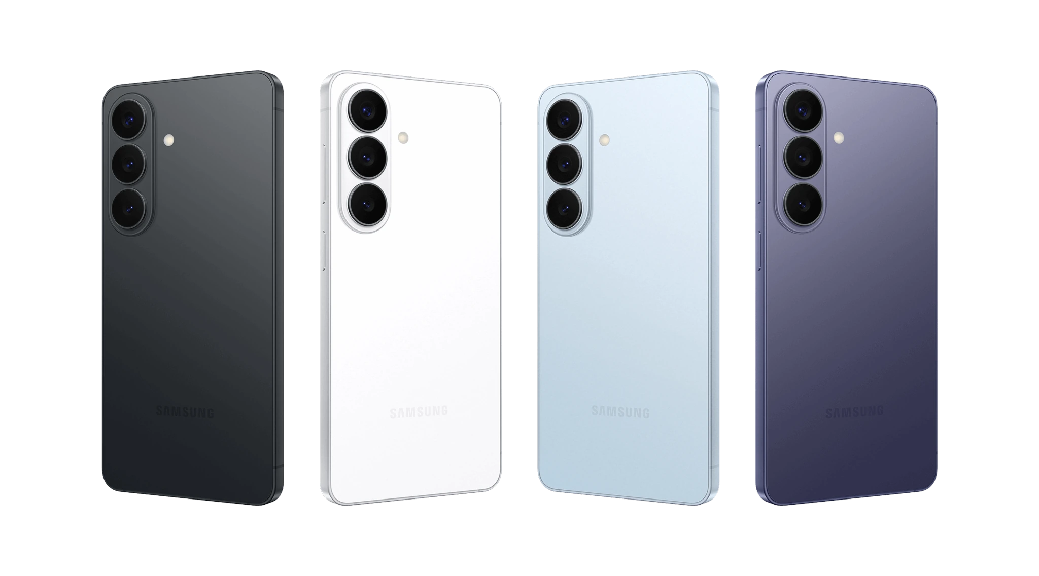 Samsung Galaxy-modellen in verschillende kleuren