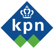 KPN-logo bij de eerste KPN-winkel
